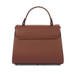 Dame skuldertaske 033g 01 cognac