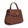 Dame skuldertaske 033g 01 cognac
