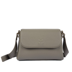 Dame skuldertaske 040g taupe