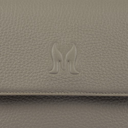 Dame skuldertaske 040g taupe
