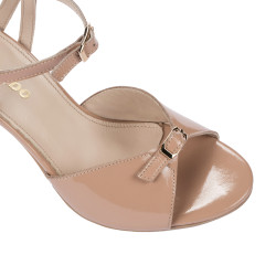 Damesandaler 1365 lak beige