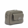 Dame skuldertaske 014g 01 taupe