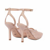Damesandaler 1370 beige kombineret