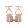 Damesandaler 1370 beige kombineret