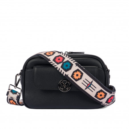 Dame skuldertaske 014g 01 biz sort