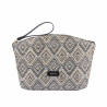 Damehåndtaske 213g raffia noir
