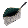 Damehåndtaske 213g raffia noir