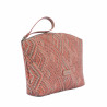 Damehåndtaske 213g 01 med kombineret pink motiv