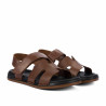 Herresandaler 368 kaffe