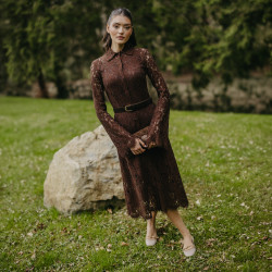 Dame ballerinasko 1369 beige kombineret lifestyle