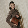 Dame skuldertaske 032g 01 cognac lifestyle