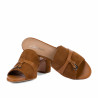 Damesandaler 1367 camel ruskind