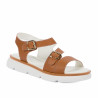 Damesandaler 5123m brun