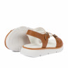 Damesandaler 5123m brun