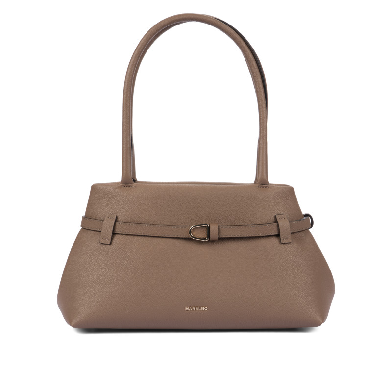 Dame skuldertaske 053g cappuccino