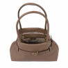 Dame skuldertaske 053g cappuccino