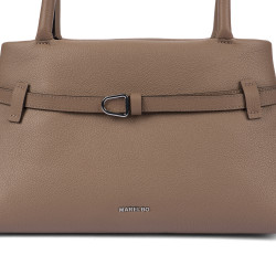 Kvinde skuldertaske 053g 01 cappuccino