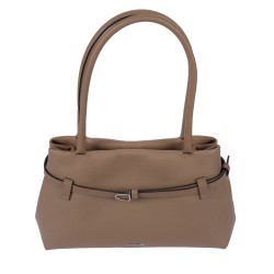 Kvinde skuldertaske 053g 01 cappuccino