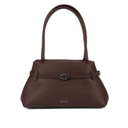 Dame skuldertaske 053g 01 testa di moro