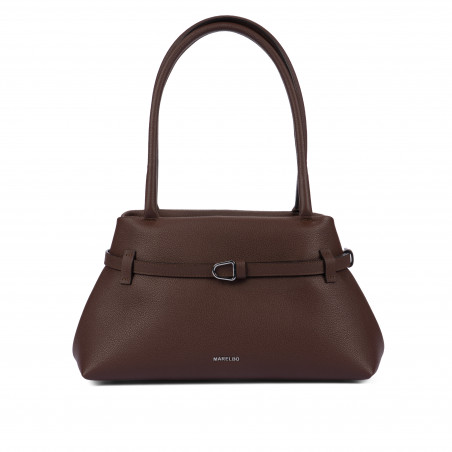 Dame skuldertaske 053g 01 testa di moro