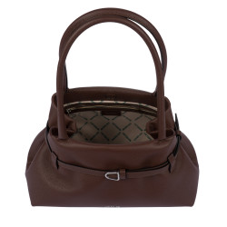 Dame skuldertaske 053g 01 testa di moro