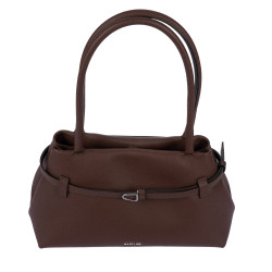 Dame skuldertaske 053g 01 testa di moro