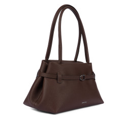 Dame skuldertaske 053g 01 testa di moro