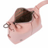Damehåndtaske 037-1g 01 ruskind baby pink