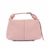 Damehåndtaske 037-1g 01 ruskind baby pink